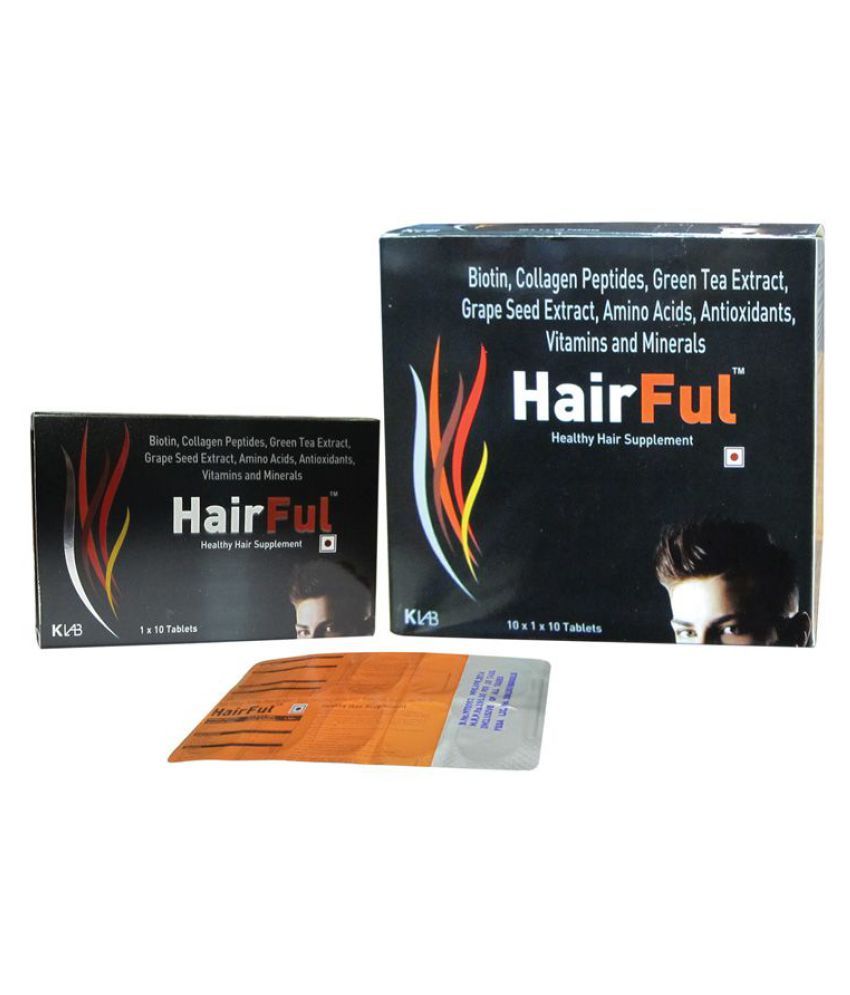Hairful Healthy Hair Supplement Tablets 50 (10X5 Qty): Buy Hairful Healthy Hair Supplement Tablets 50 (10X5 Qty) at Best Prices in India - Snapdeal Hairful Healthy Hair Supplement Tablets 50 (10X5 Qty): Buy Hairful Healthy Hair Supplement Tablets 50 (10X5 Qty) at Best Prices in India - Snapdeal