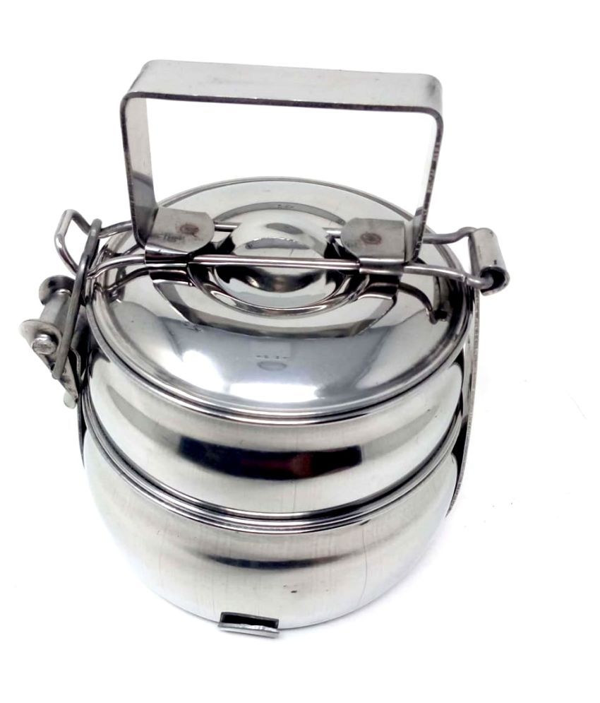 Kohinoor Silver Lunch Box Buy Online at Best Price in India Snapdeal