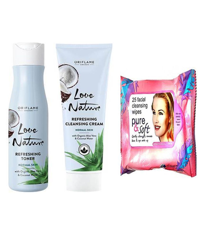 love nature toner oriflame