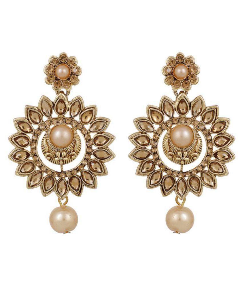     			"Piah LCT Statuesque  pearl   Earrings for Women"