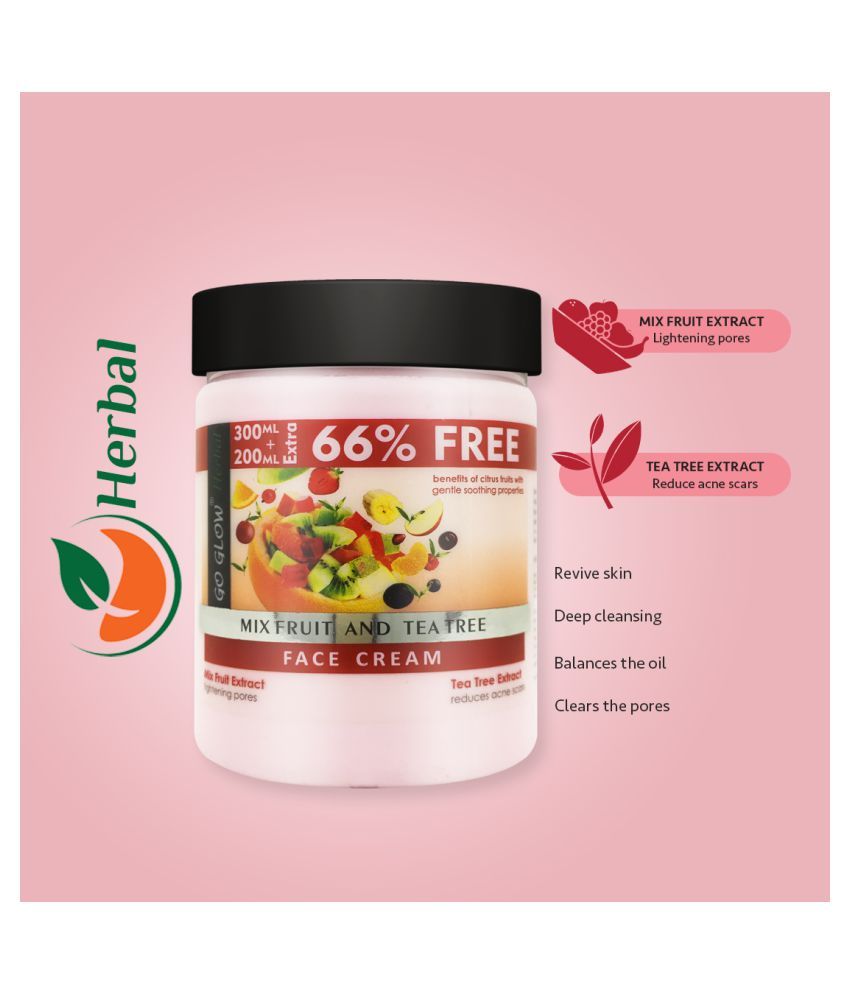 herbal tree fruit cream