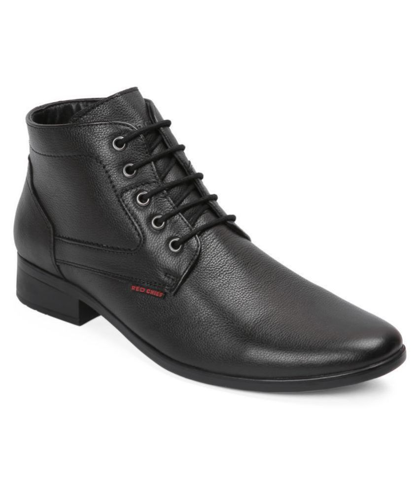 Red Chief Derby Genuine Leather Black Formal Shoes Price In India Buy Red Chief Derby Genuine