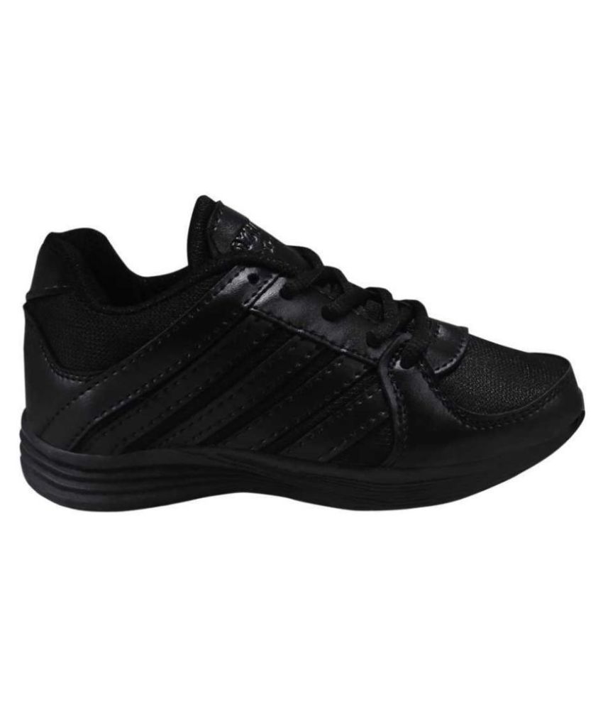 all black sneakers for school