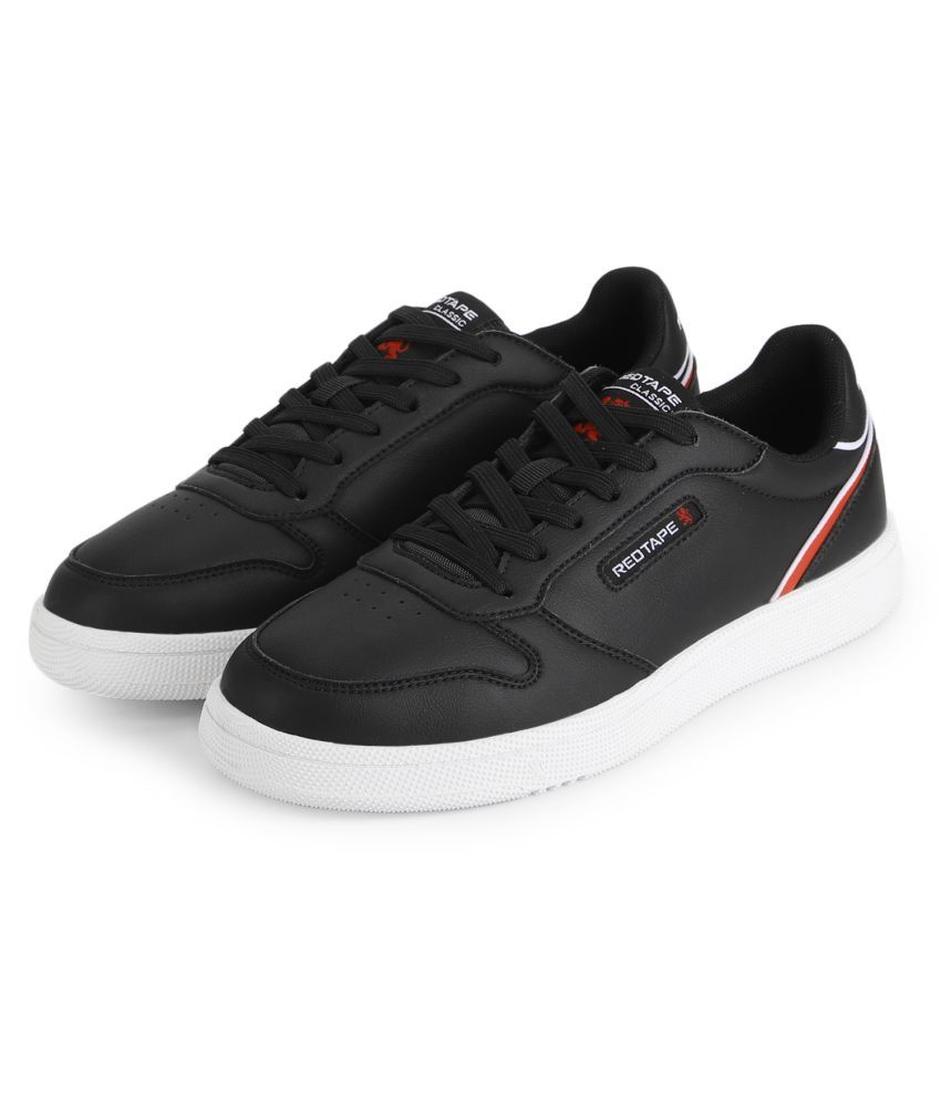 red tape flat sole shoes