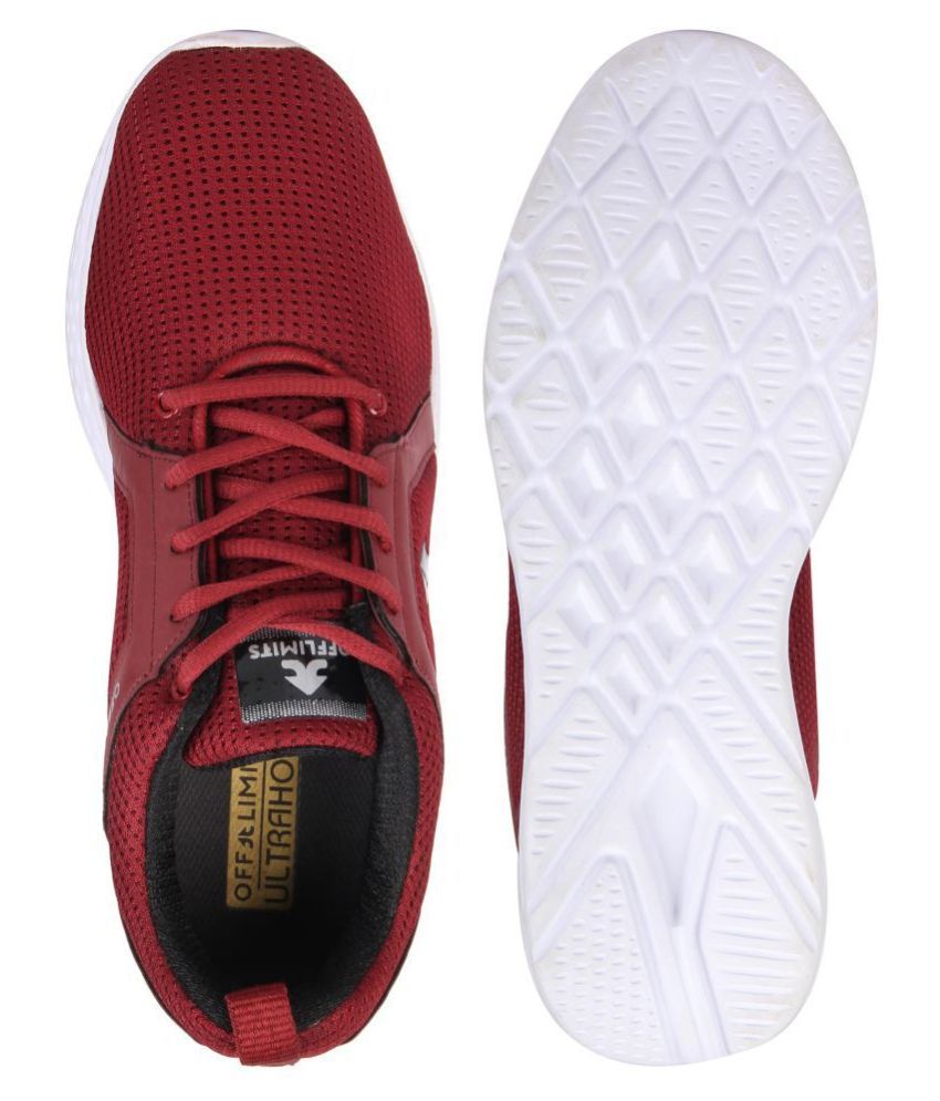 OFF LIMITS BEAT 2.0 Maroon Running Shoes Buy OFF LIMITS