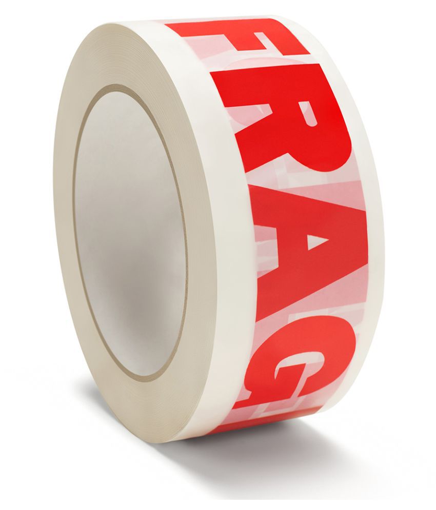 VCR Fragile Tape (Handle with Care) - 200 Meters in Length - 48mm / 2 ...