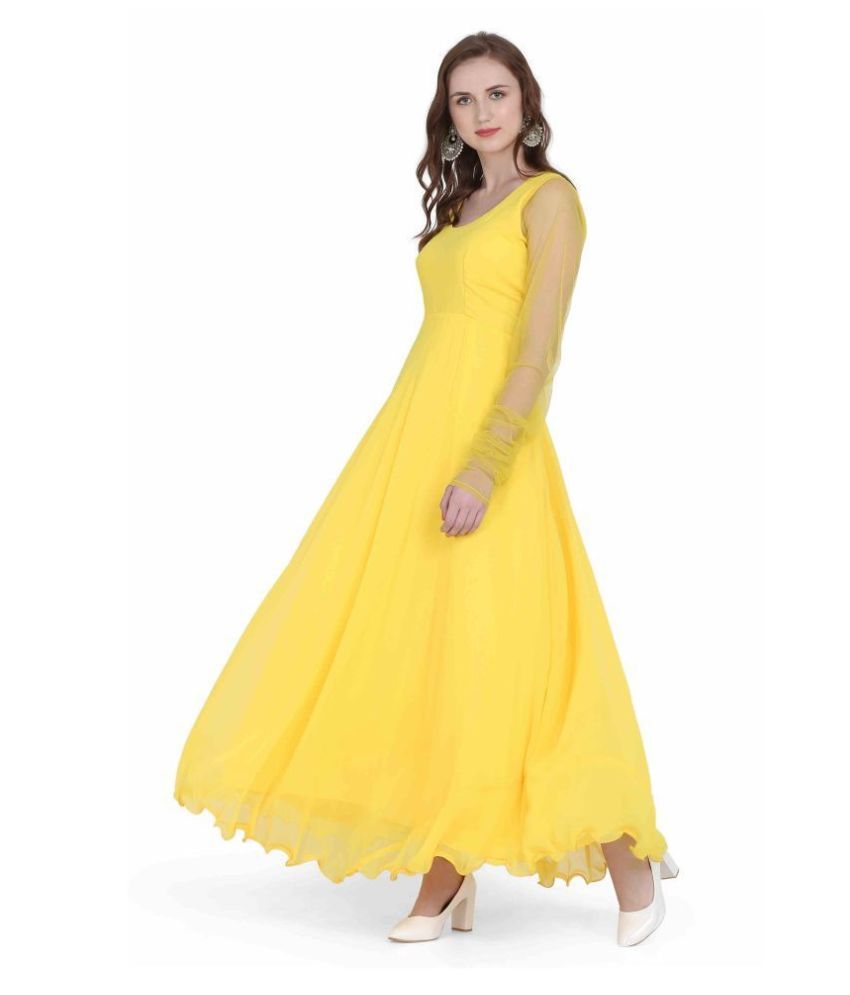 plain anarkali kurtis