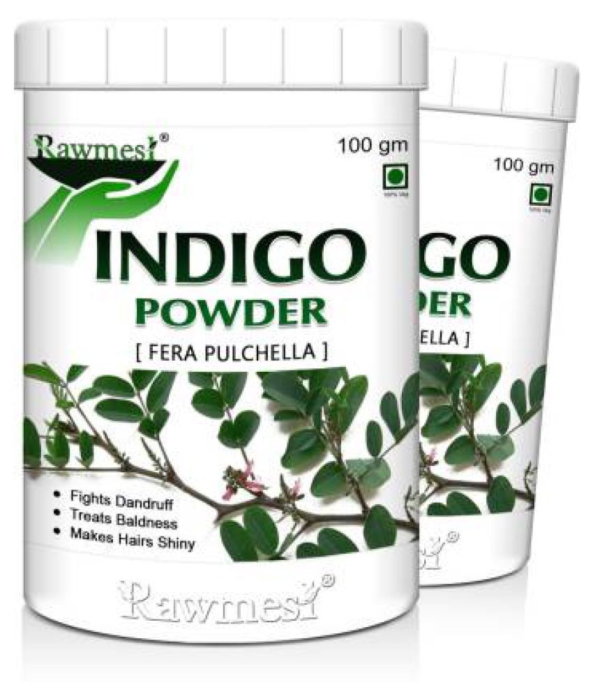     			rawmest Natural Indigo Powder  200 gm Vitamins Powder