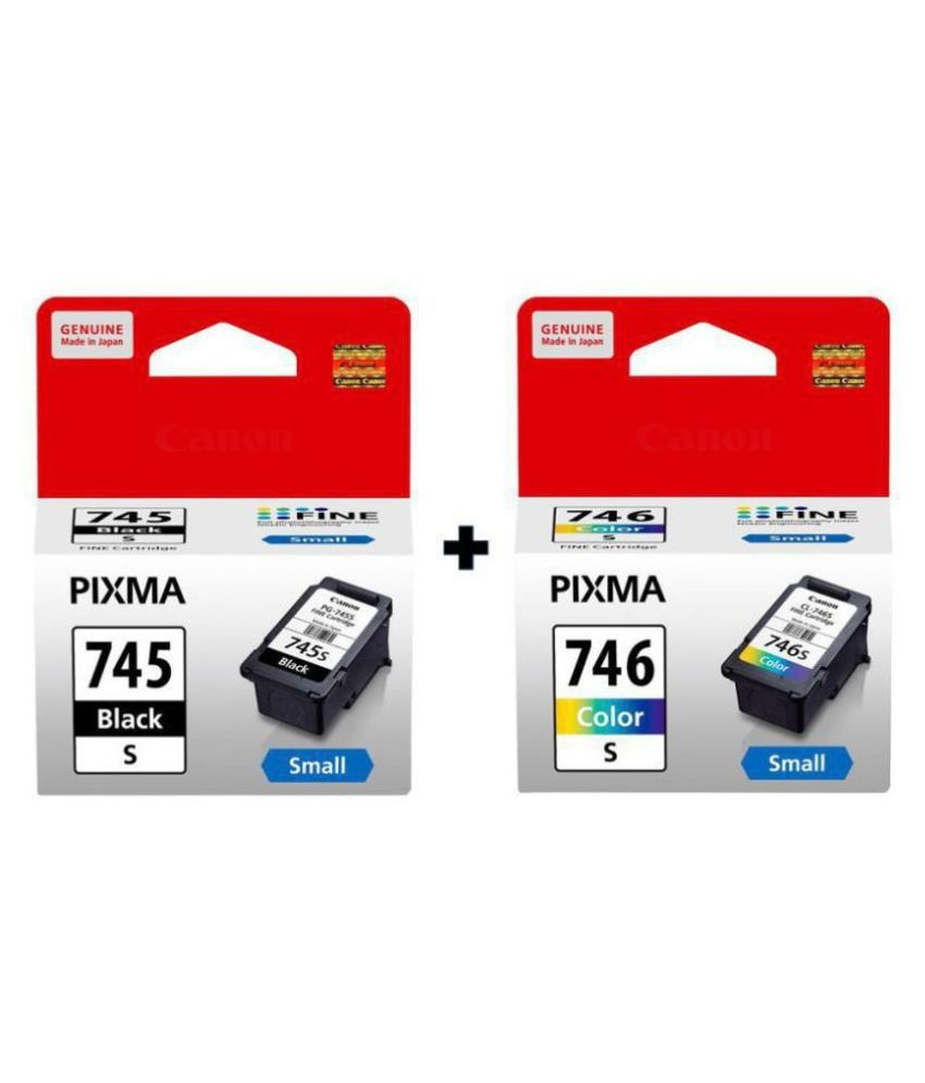 BlueBox 745s 746s Multicolor Pack of 2 Cartridge for Canon Ink Printer
