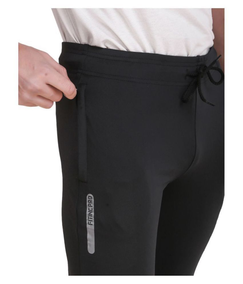 stretchable track pants