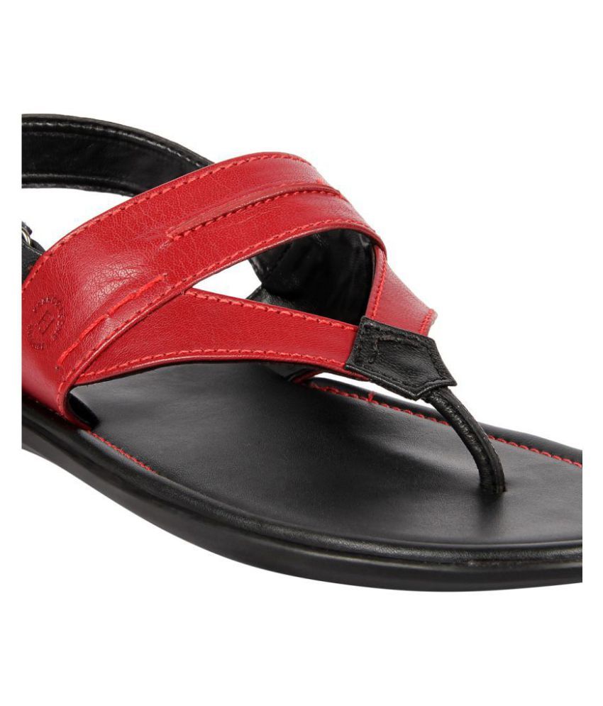 franco leone men's leather sandals and floaters