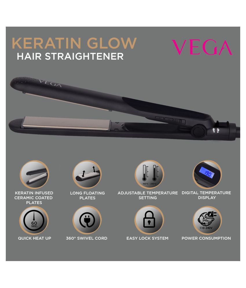 vega keratin hair straightener