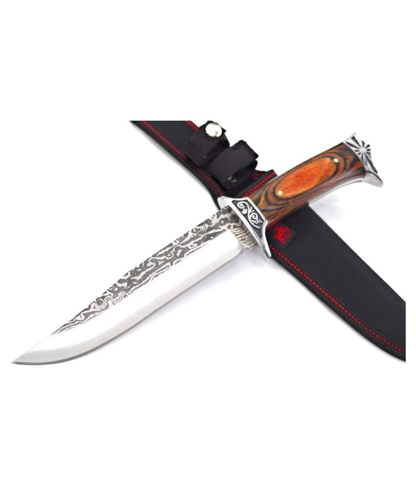 FIXED BLADE/ POCKET KNIFE DESIGNER BLADE WORK AND HANDLE DECORATIVE