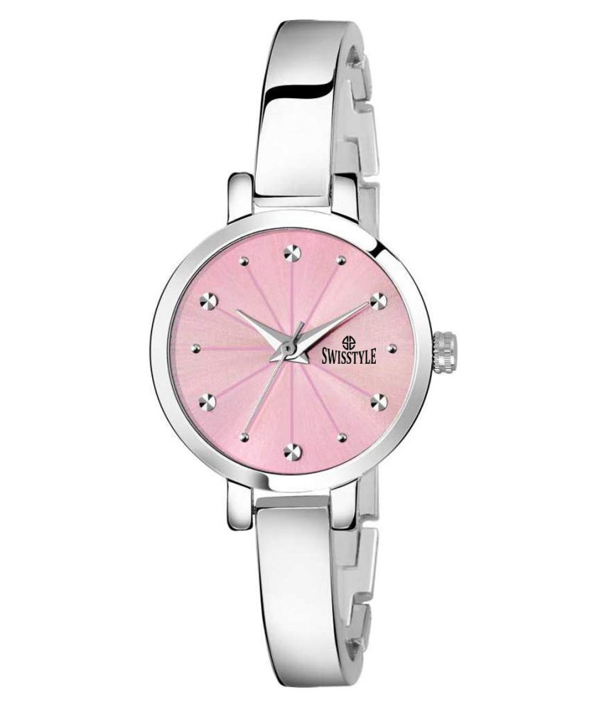     			Swisstyle Stainless Steel Round Womens Watch