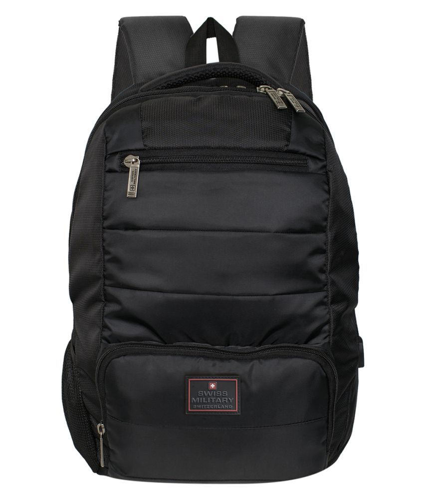 Swiss Military Black Backpack Buy Swiss Military Black Backpack