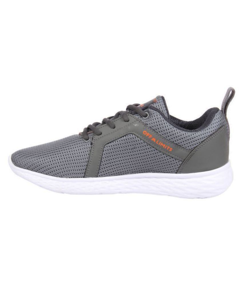 OFF LIMITS BEAT 2.0 Gray Running Shoes Buy OFF LIMITS