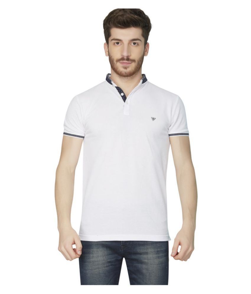 plain white polo t shirts