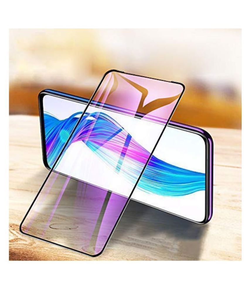 Vivo V17 Full Glue Tempered Glass Screen Guard By MobiCrate Tempered