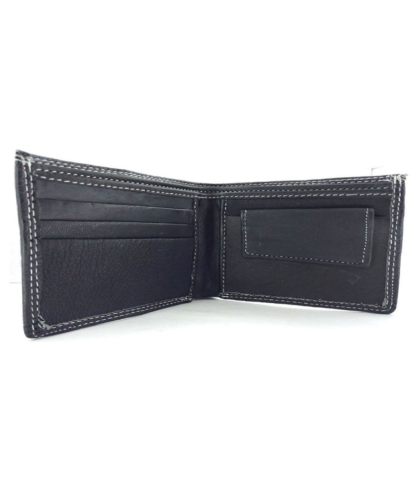 ZASHNA WALLETS Leather Black Formal Regular Wallet: Buy Online at Low Price in India - Snapdeal