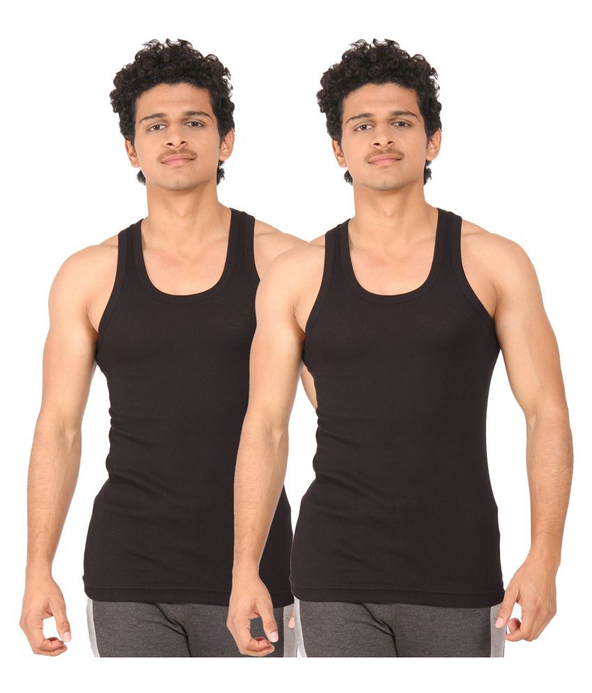     			TT Pack of 2 Cotton Blend Men's Vest ( Multi )