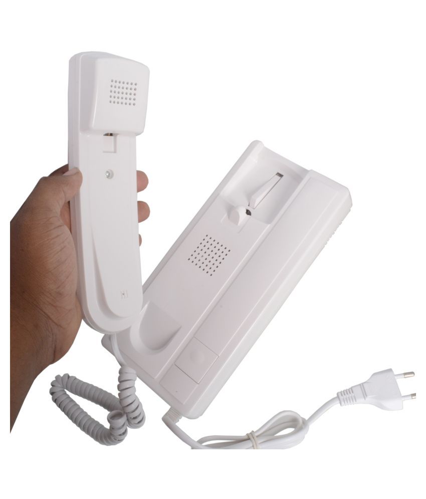 Buy Jm Telephone Corded Landline Phone ( White ) Online at