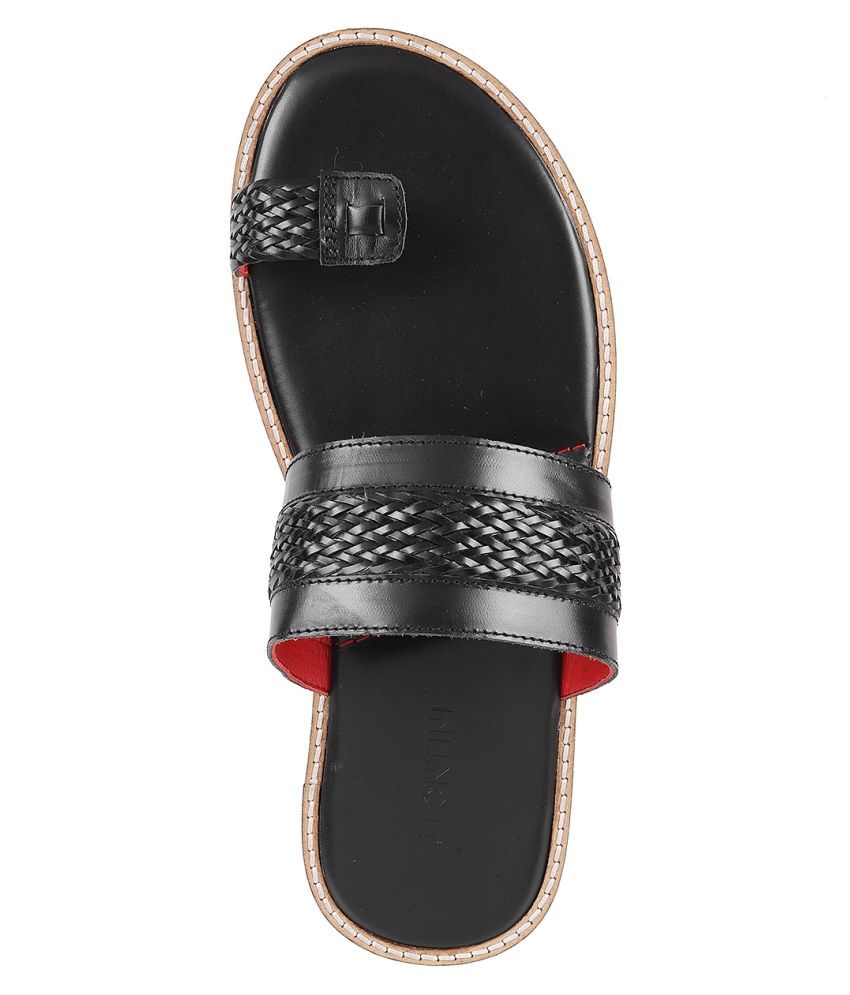 mochi black sandals