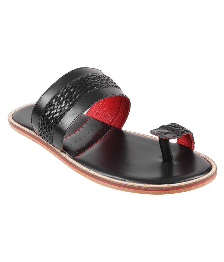 mochi black sandals