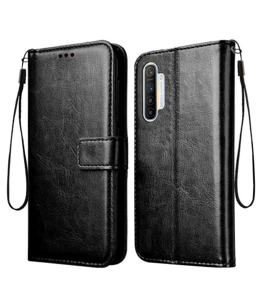 Realme XT Flip Cover by ClickAway Blue Vintage Flip Cover Flip