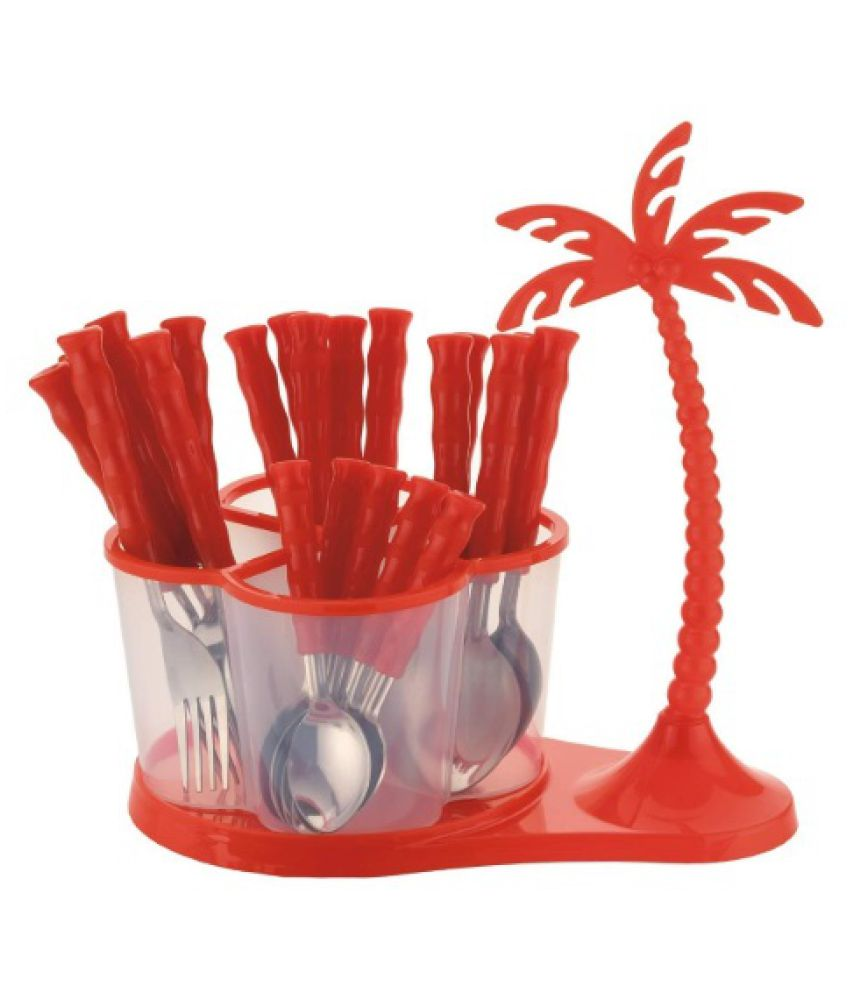 INDIA 24 Pcs Plastic Cutlery Set Buy Online at Best Price in India Snapdeal