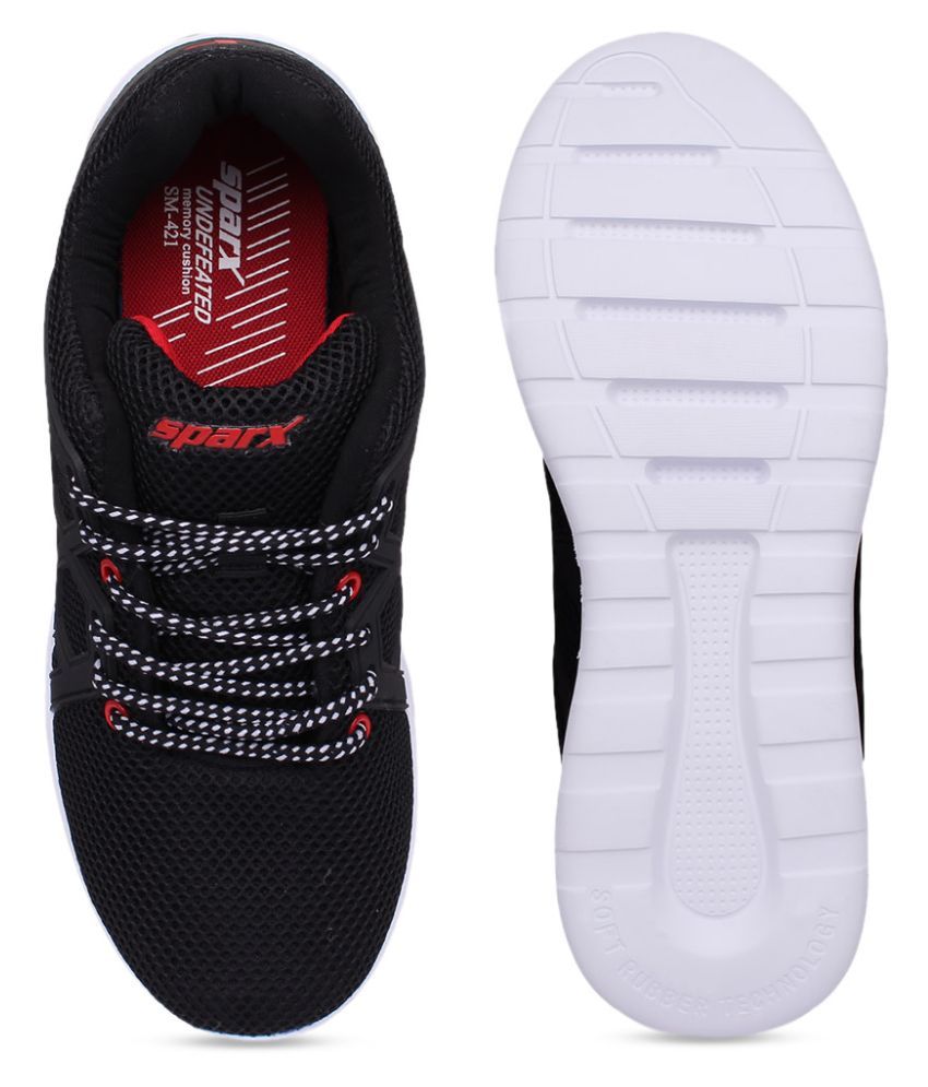 Sparx Men SM-421 Black Running Shoes 