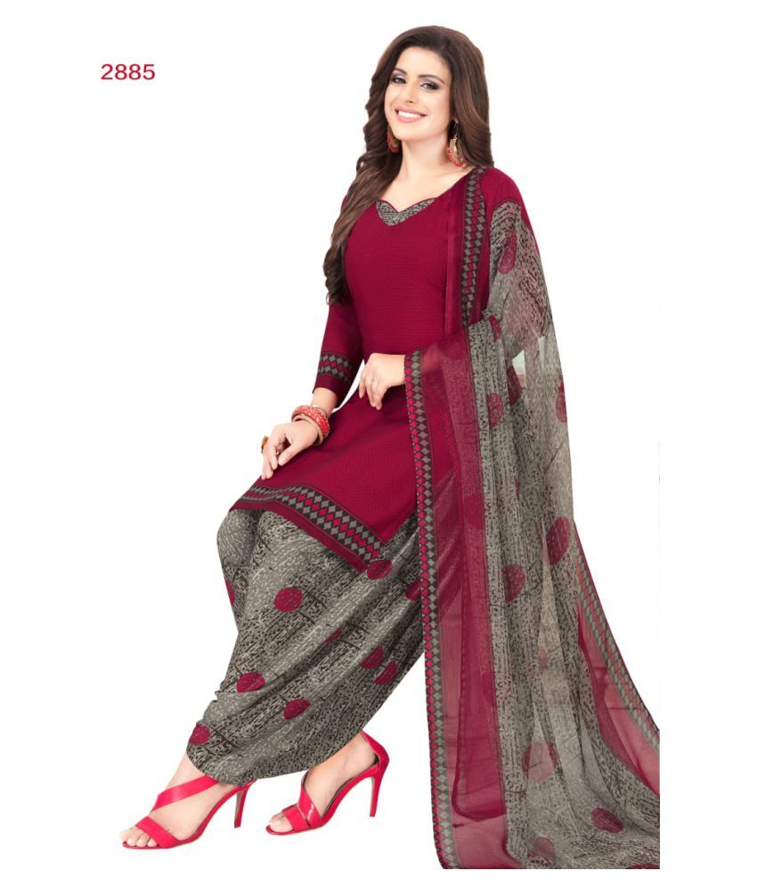 varsha churidar material