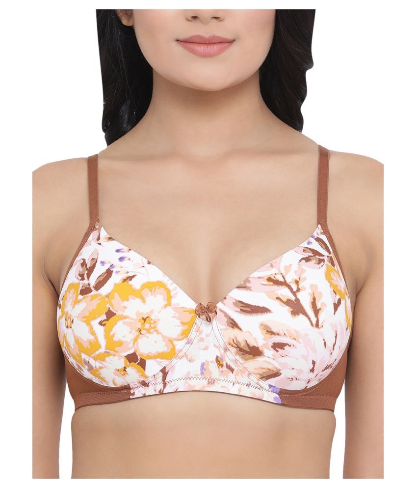     			Clovia Polyamide T-Shirt Bra - Brown