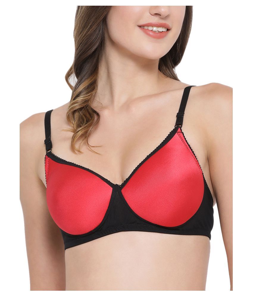     			Clovia Polyamide T-Shirt Bra - Red