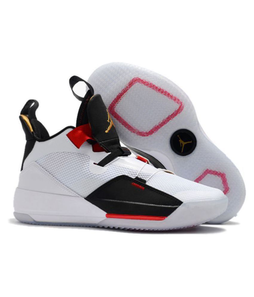 Jordan 33 XXIII Midankle Male White: Buy Online at Best Price on Snapdeal