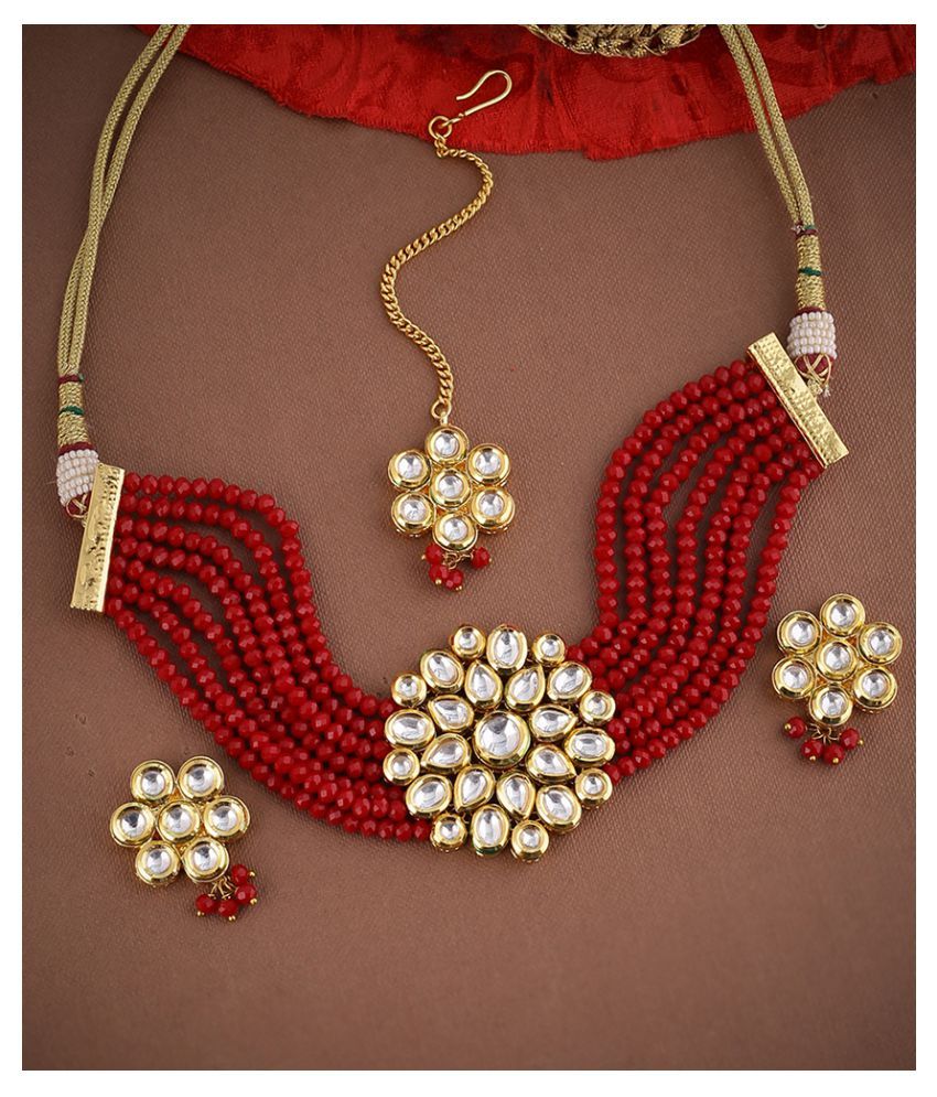 voylla kundan necklace