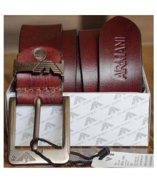 giorgio armani belt men