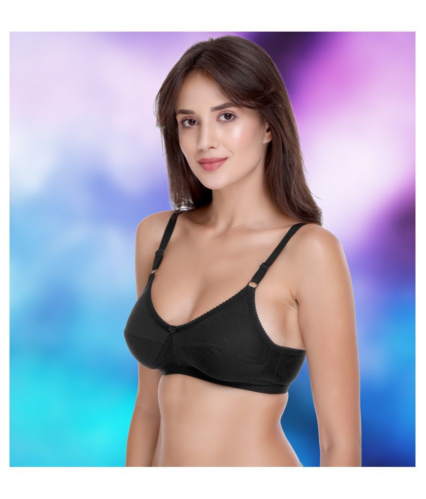 Buy Sona Cotton Everyday Bra Multi Color Online At Best Prices In India Snapdeal