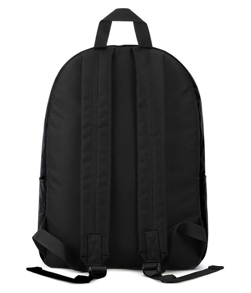 LeeRooy Black Canvas College Bag - Buy LeeRooy Black Canvas College Bag ...