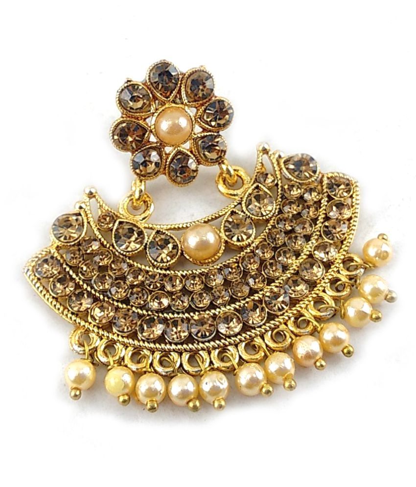 golden jhumke latest design