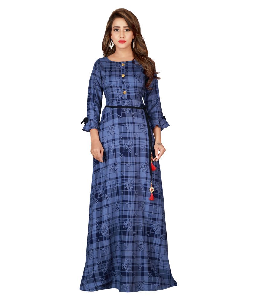 rayon gown online