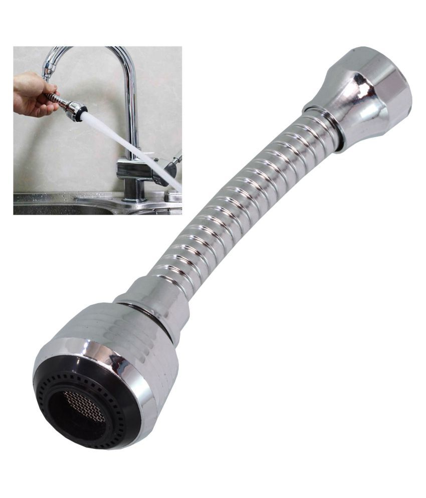 Turbo Flex 360 Instant Hands Free Faucet Sprayer Extension With