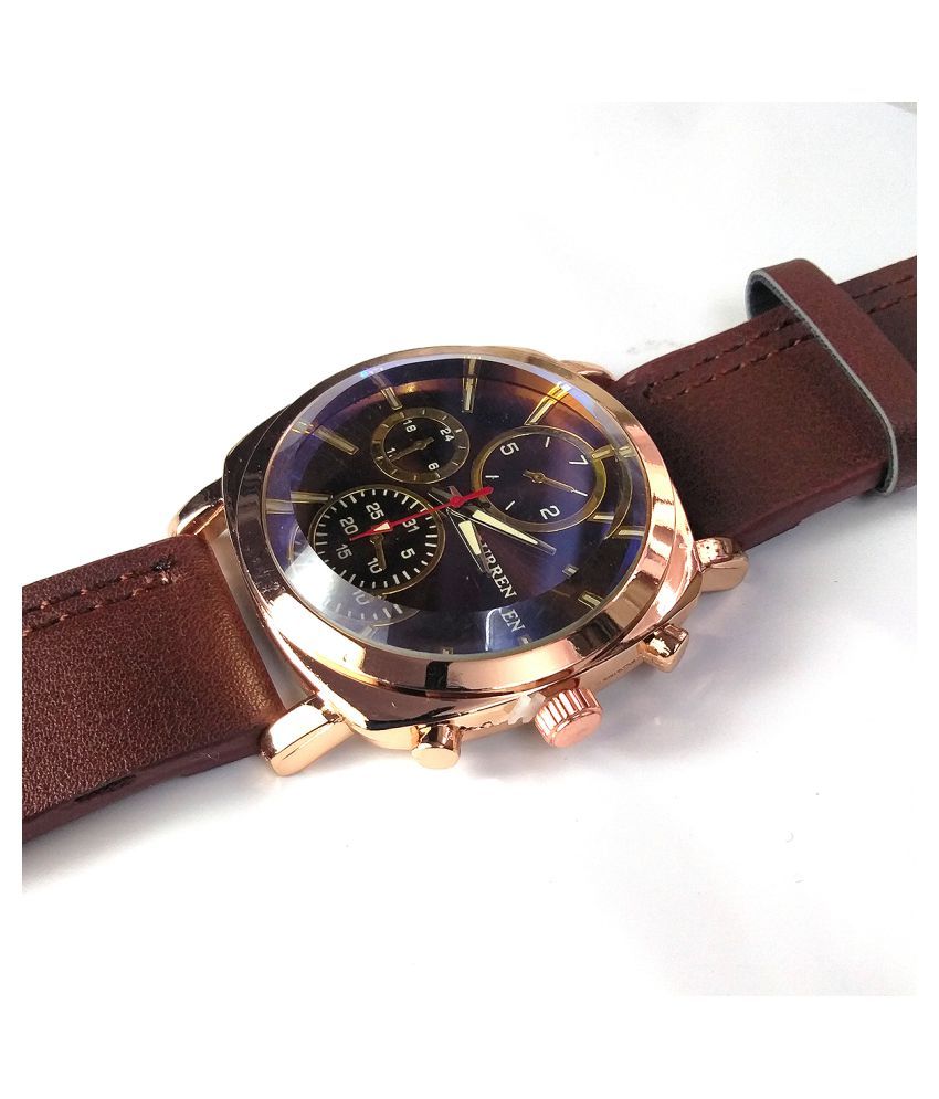 curren chronograph watch price