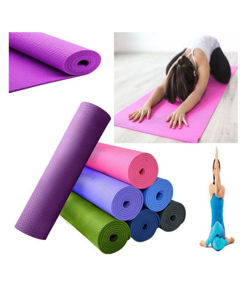 Yoga Exercise Meditation Mat Non Slip for men and women: Buy Online at ...