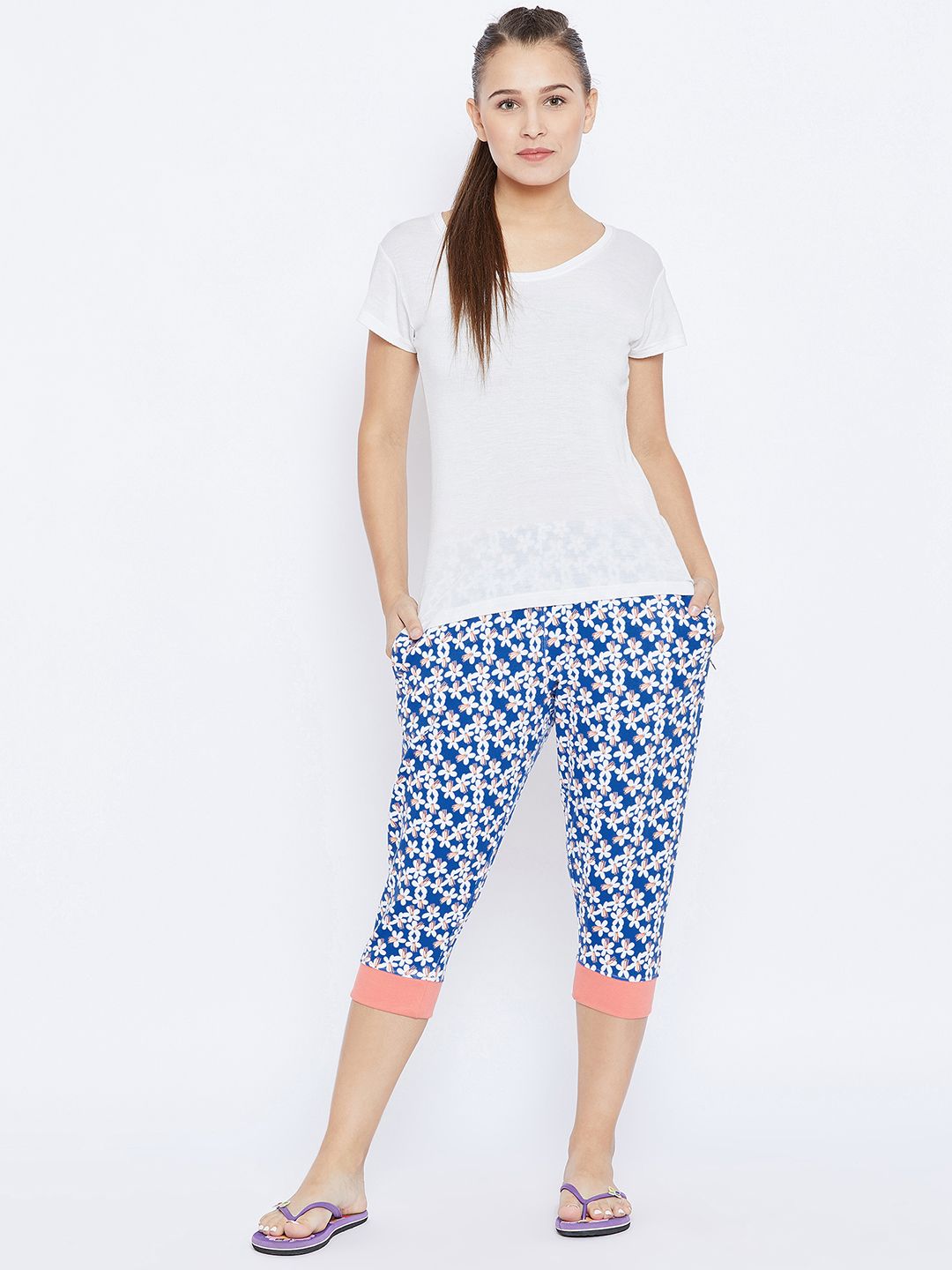 old navy cotton capris