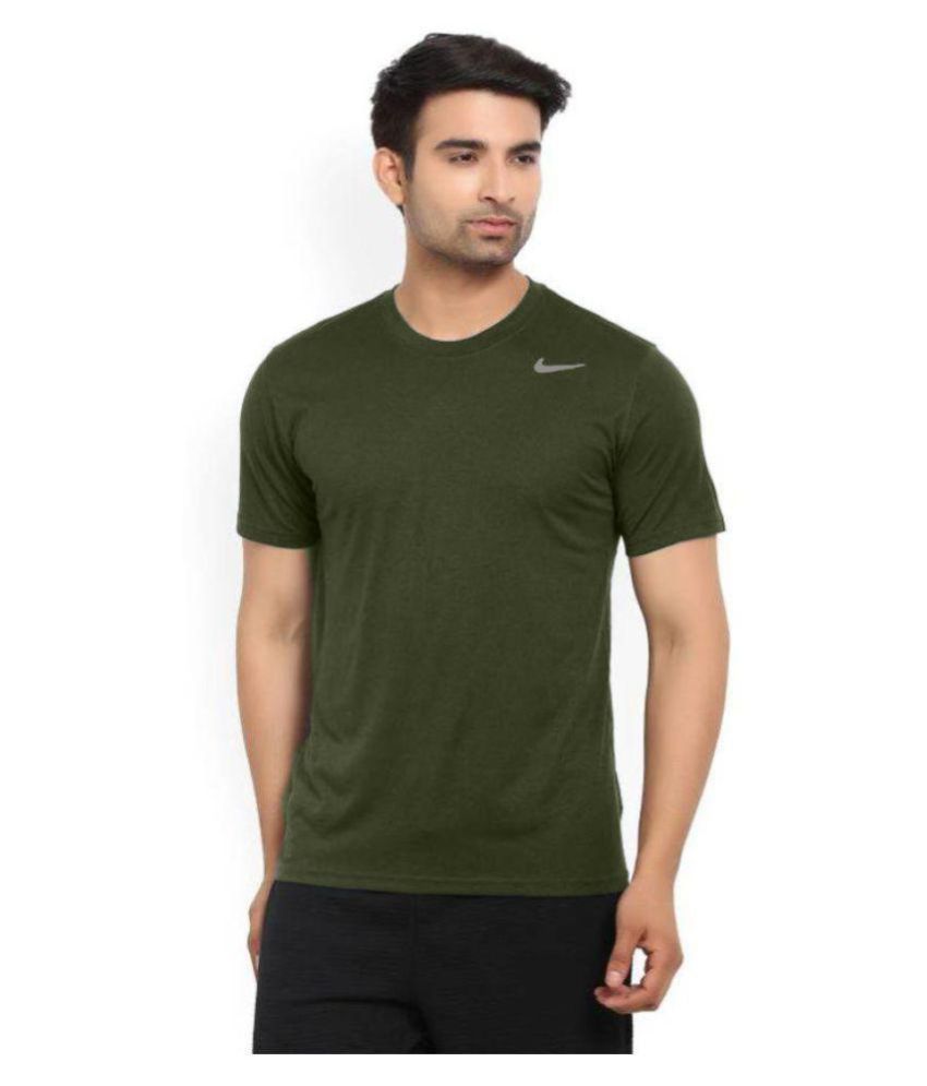 nike olive green t shirt