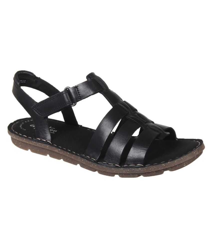 clarks black suede flats