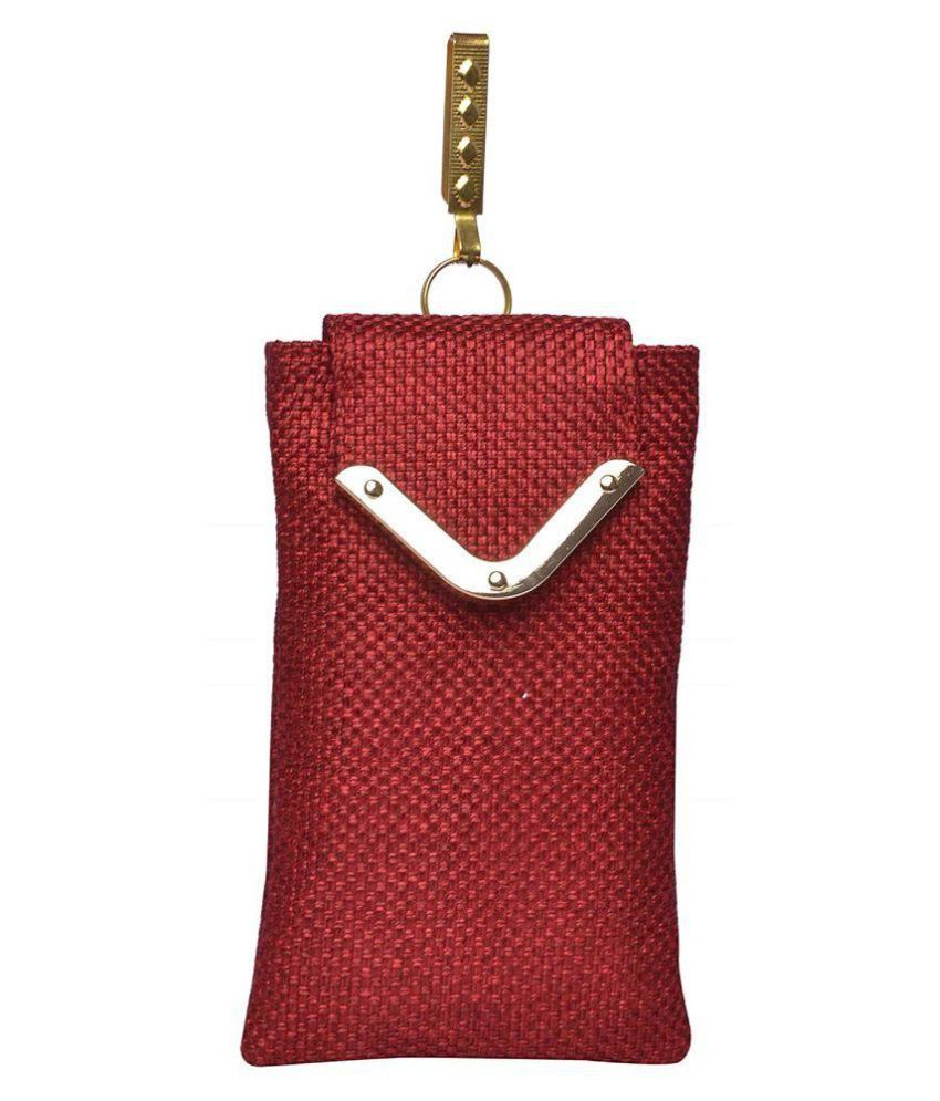 Women's Mobile Pouch (Red) Price Women's Mobile Pouch (Red) Online at