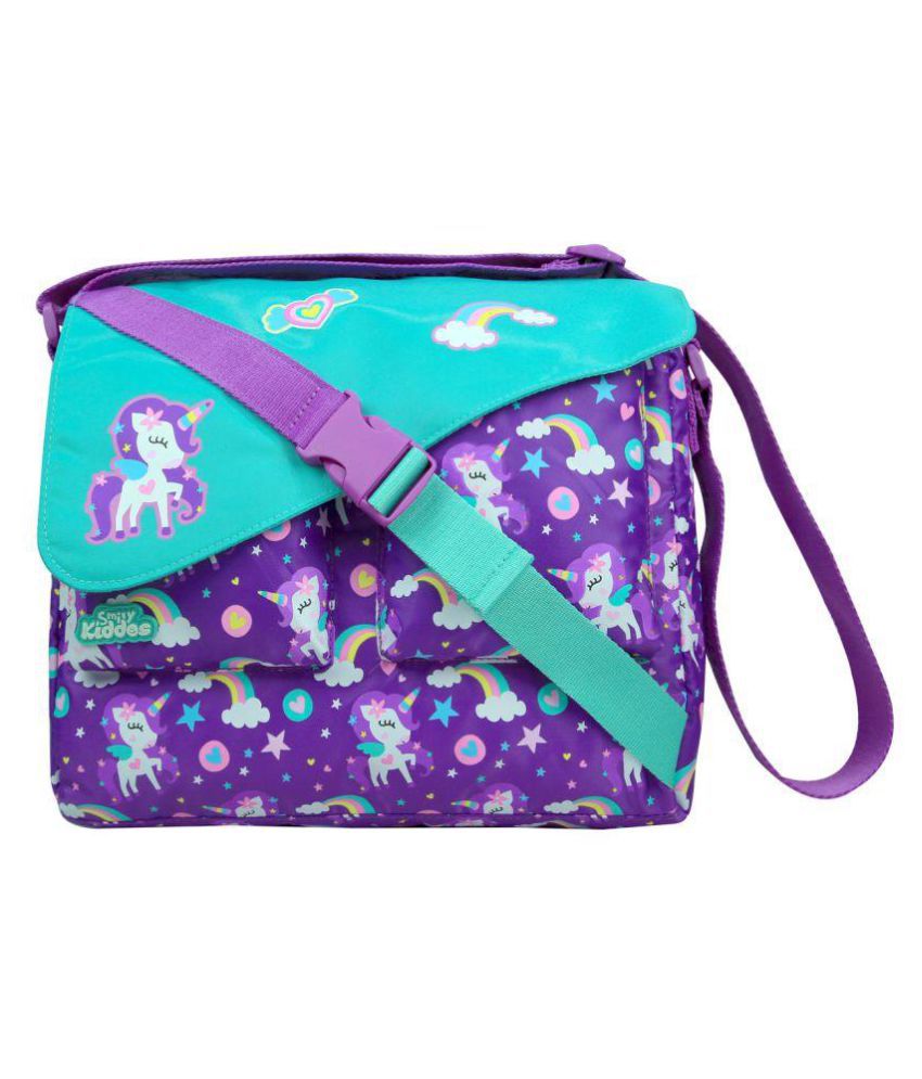     			Smily Kiddos 10 Ltrs Purple School Bag for Boys & Girls