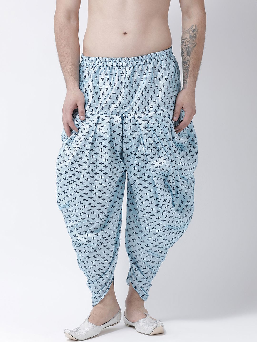     			Deyann Blue Dhoti