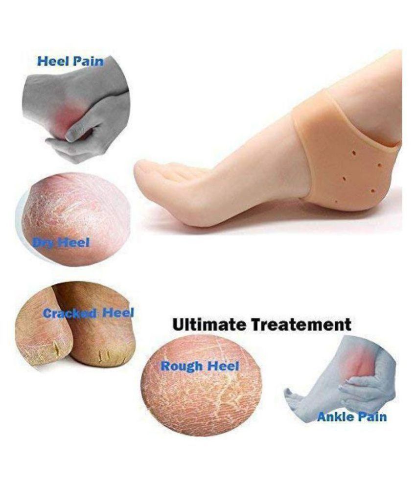     			SRK Heel Pain Relief pad Silicone Heel Socks for Heel Swelling, Pain Relief pad